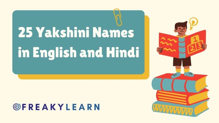 25 Yakshini Names in English and Hindi