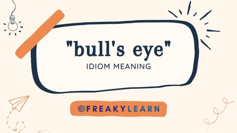 Bull’S Eye: Meaning in Hindi & English