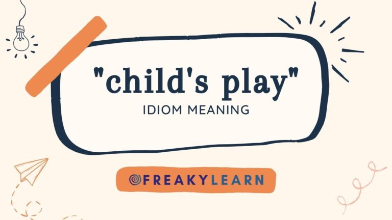 Child’S Play: Meaning in Hindi & English