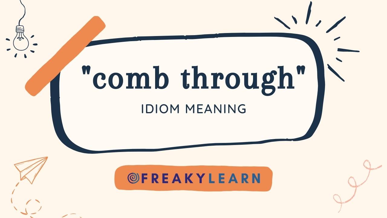 comb-through-hindi-meaning