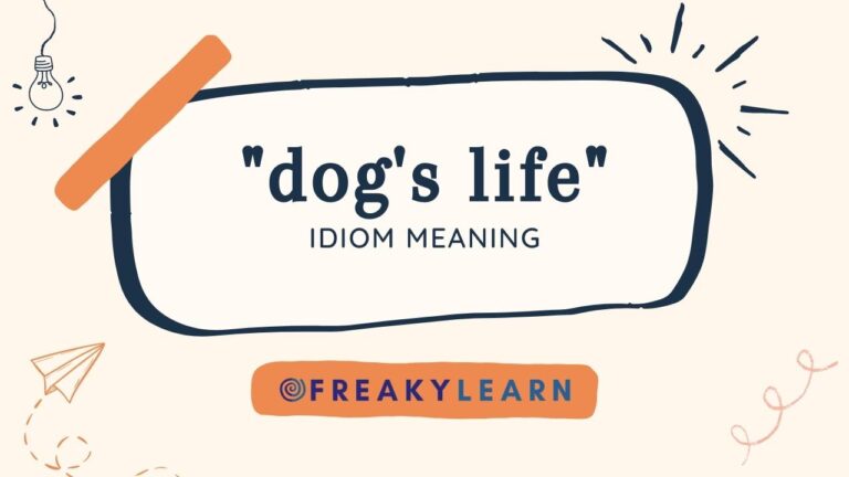 Dog’S Life: Meaning in Hindi & English