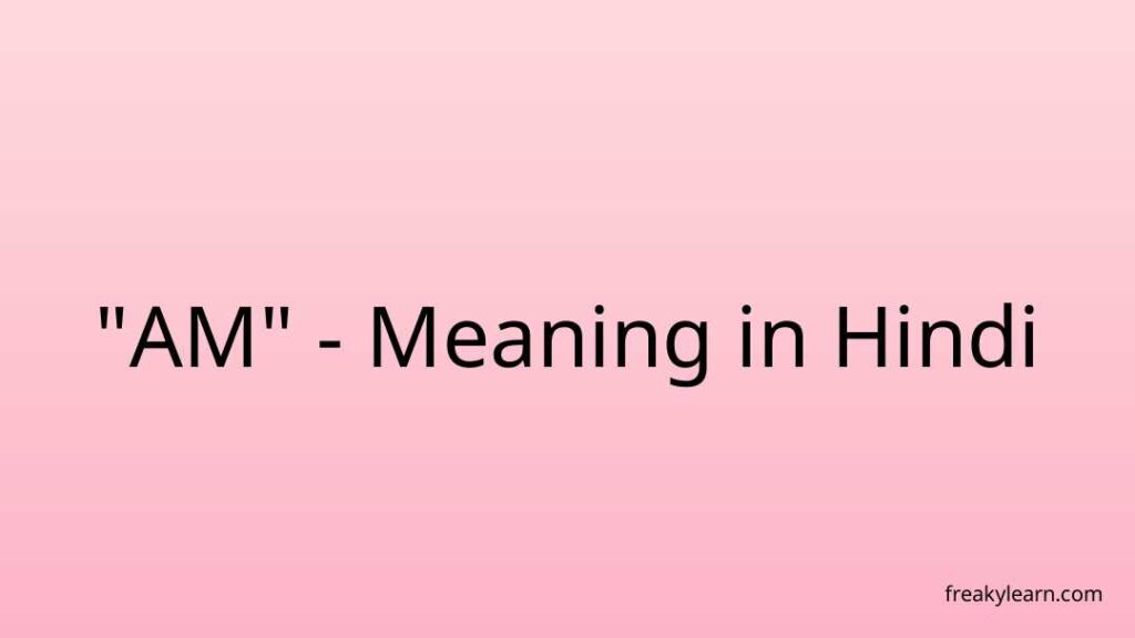 am-meaning-in-hindi-freakylearn