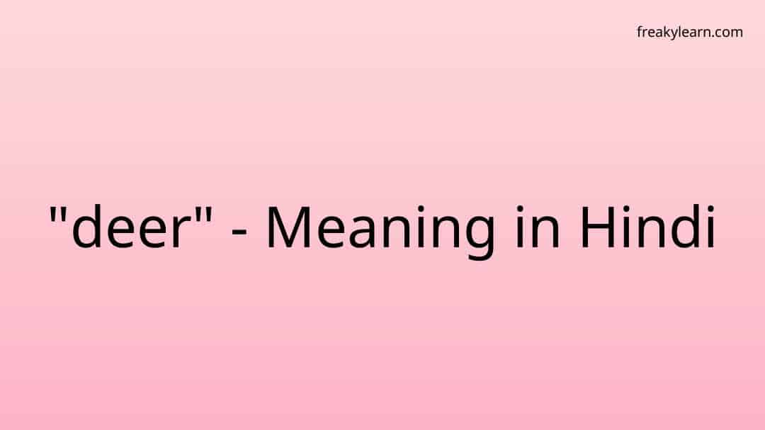 deer-meaning-in-hindi-freakylearn