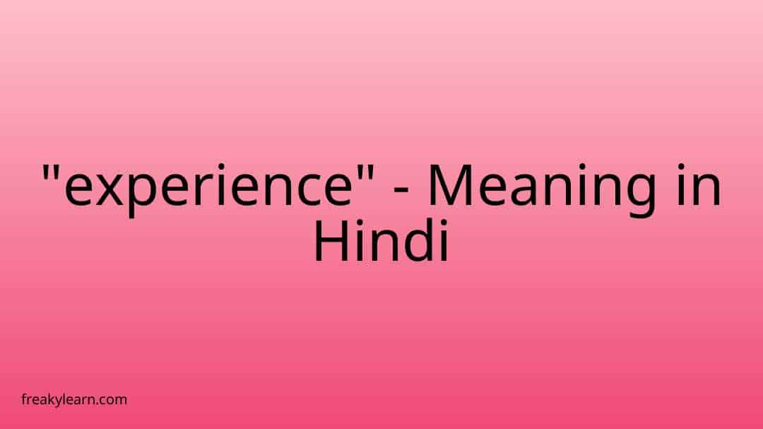 experience-meaning-in-hindi-freakylearn