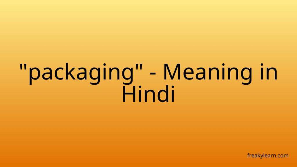 packaging-meaning-in-hindi-freakylearn