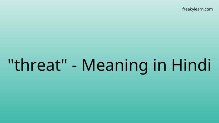 threat-meaning-in-hindi-freakylearn